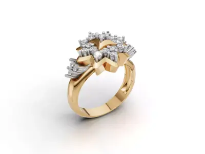 ring woman  3D print model 137