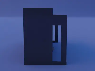 Piano music 3D model set 3D model