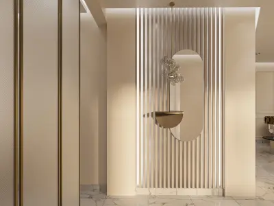 Luxury Livingroom Interior Design 3D model