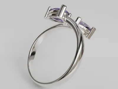 adjustable ring 3D print model