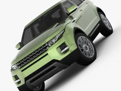 Range Rover Evoque 5-Door 2012 3D model