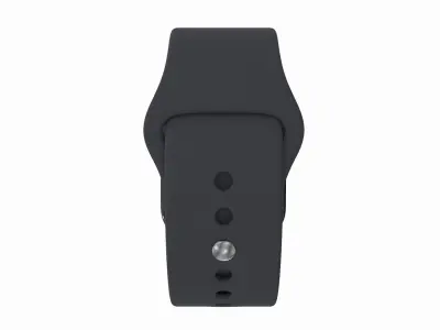 Apple Watch 8 Series - Graphite with Sport Band 3ds Max 3D model