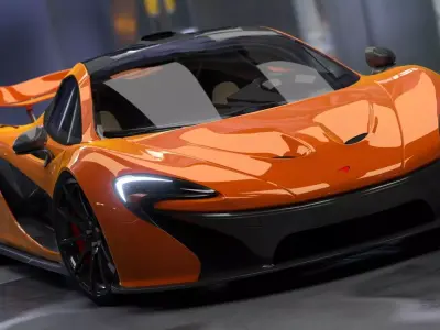 McLaren P1 3D model