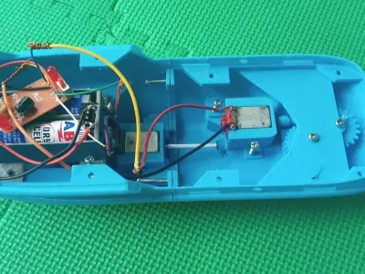 Tugboat miniature for RC 3D print model