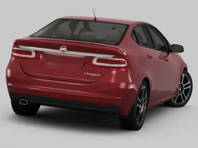 Fiat Viaggio 2013 3D model