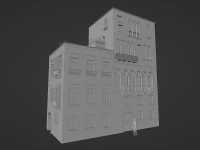 Italian house 3D model