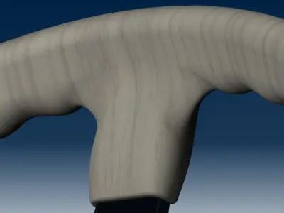 Steering wheel 3D model