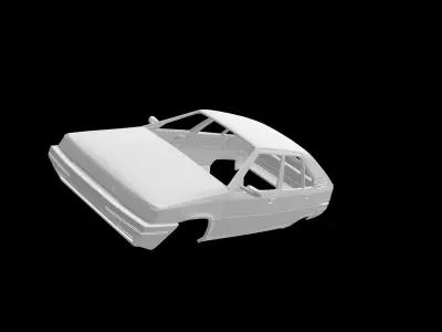Citroen BX 3D print model