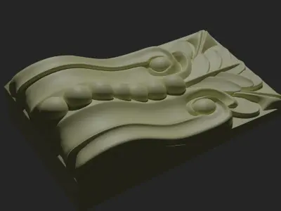 Decorative element 3D print model purchase