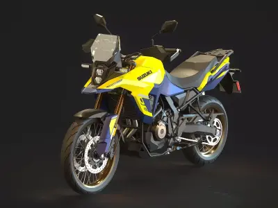 Base model  Suzuki V Storm 800 2023 3D model