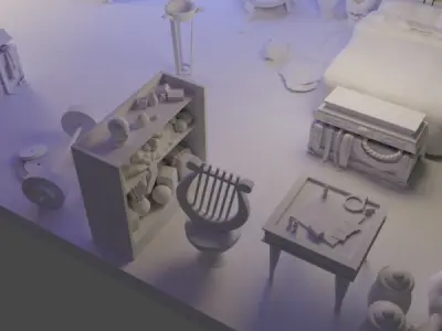 Hades Zagreus Room Complete Pack 3D print model