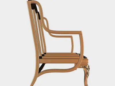 Carved canape for cnc 17 3D model