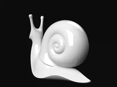 Snail 3D print model