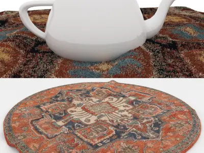 Rugs No 1014 Low-poly 3D model