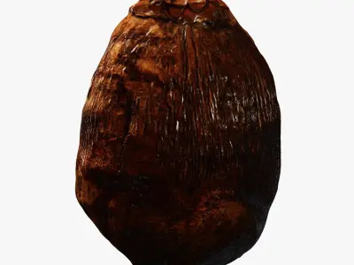 Statuette elephant 3D model