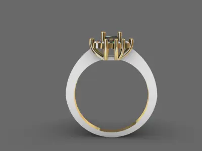 Engagment ring  3D model