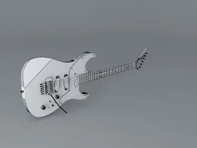 Charvel Contemporary Spectrum guitar Free 3D model