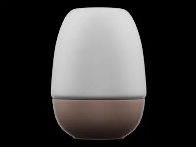 Oval Vase Decoration Low-poly 3D model