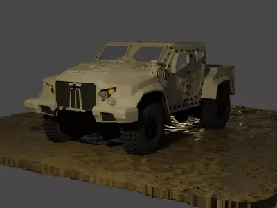Joint Light Tactical Vehicle - Ready to print 3D print model