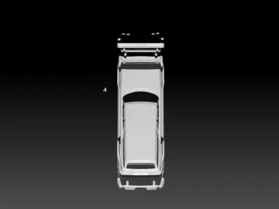 Dodge Polara Station Wagon Body Kit 3D print model