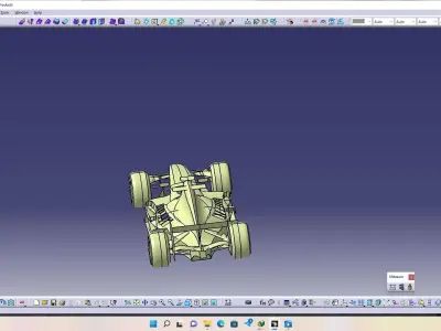 dallara-gp208 racing car 3D model