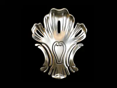 Classic carved 067 3D model