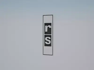 Camaro 1967 RS logo badge Free 3D model