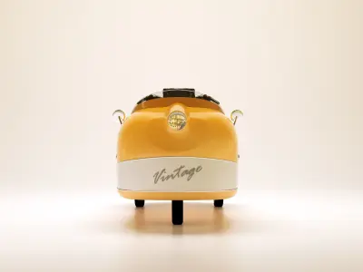 Electric Car Vintage 3D model