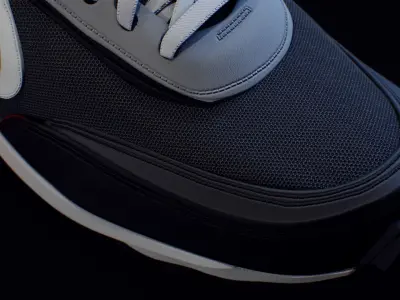 NIKE X SACAI 3D MODEL 3D model