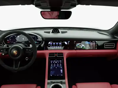 Porsche Taycan 2020 3D model
