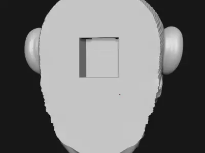 Chimpanzees 3D print model