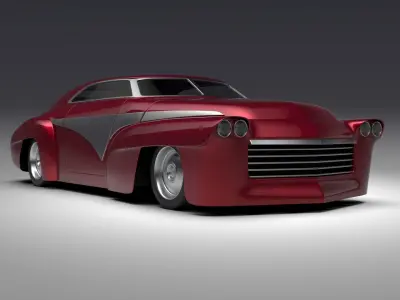 Hot-Rod 3D model