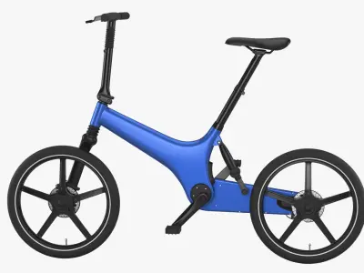 Electric bike 2 3D model
