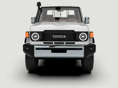 Toyota Land Cruiser J79 single cab 2024  3D model