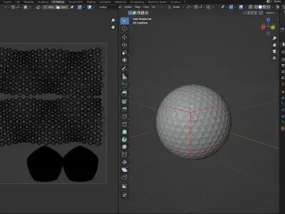 GolfBall 3D model