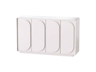 Mobile economical shoe rack 3D model