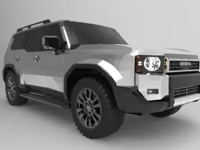 Toyota Land Cruiser 250 Prado  2024 3D model