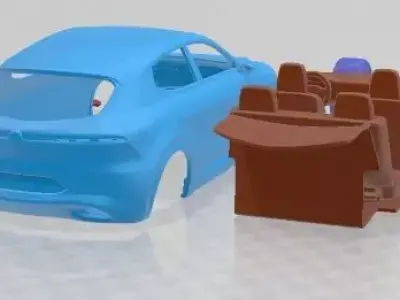 Alfa Romeo Tonale 2019 Printable Car 3D print model