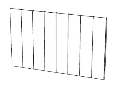 Aluminium Spandrel Panels 3D model