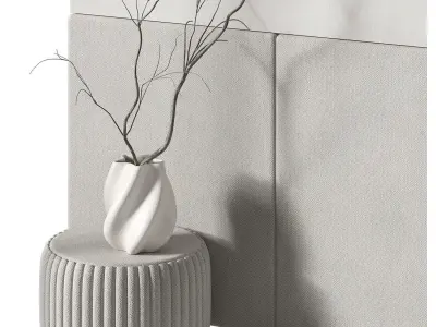  decorative wall 01 3D model