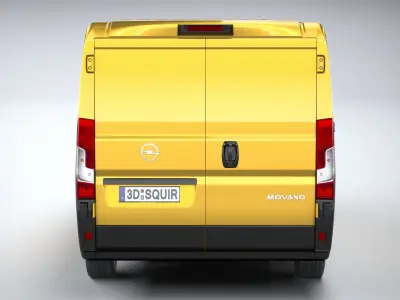 Opel Movano L1H1 2024 3D model