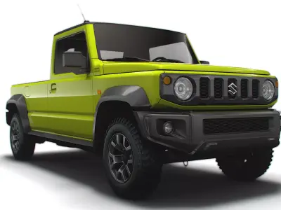 Suzuki Jimny PIckup 2023 3D model