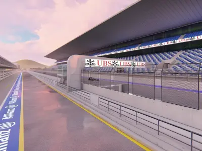 F1 Track Concept 3D model