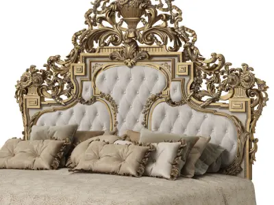 Asnaghi Valerie Bed 3D model