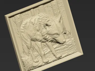 Wolf A27 3D print model