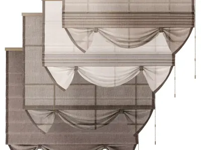 Roman Curtain 57 3D model