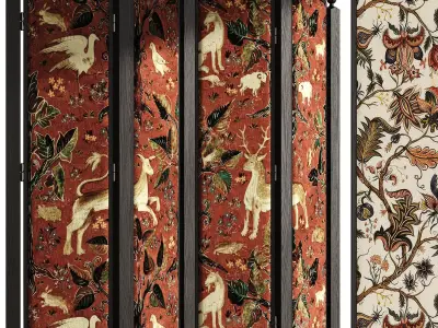 Vintage screens 3D model