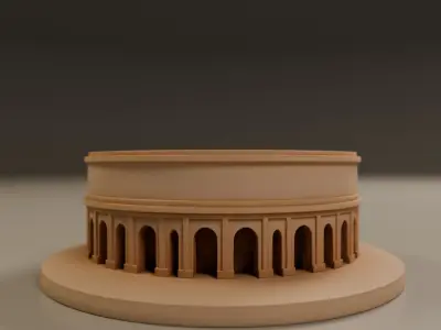 Coliseum 3D print model