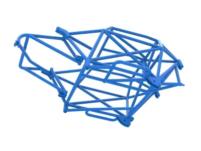 Frame of Formula off road Scale 1 to 25 3D print model