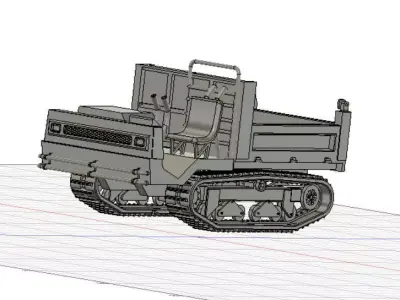 CRAWLER DUMP 143 3D PRINTABLE 3D model